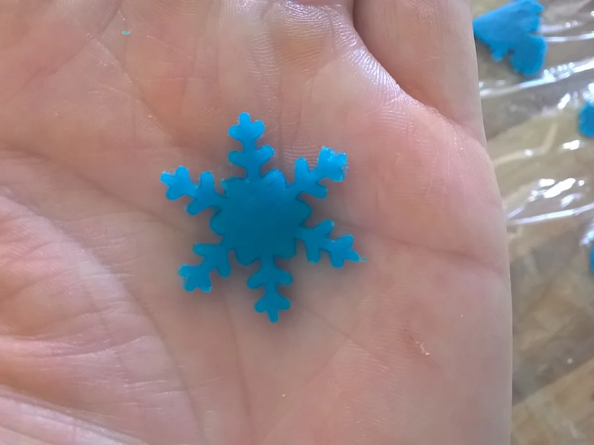 Krone Schneeflocken Kekse Plätzchen Eiskönigin - Rezept - Bild Nr. 1783