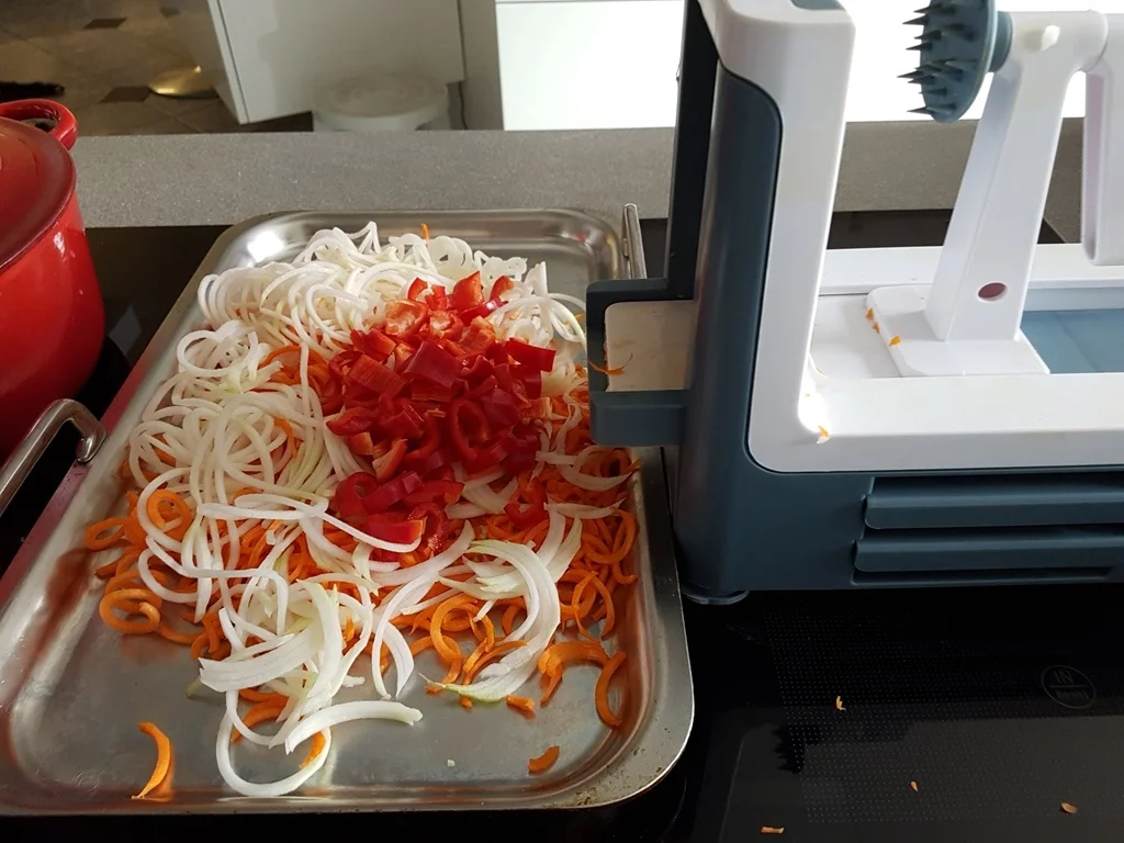 Gemüsespaghetti (orientalisch) "Zoodles" - Rezept - Bild Nr. 1800