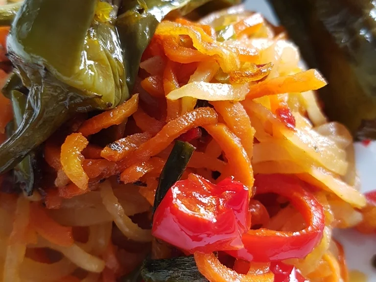 Gemüsespaghetti (orientalisch) "Zoodles" - Rezept - Bild Nr. 1808