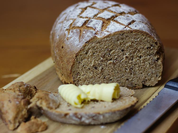 Dinkel-Roggen-Brot Mit Leinsamen & Amaranth - Rezept - Kochbar.de