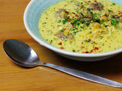 Joghurtsuppe mit Hülsenfrüchten - Persische Art - Rezept - Bild Nr. 1810