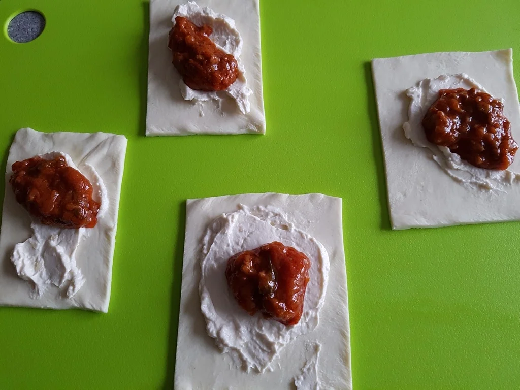 Blätterteig (herzhaft gefüllt) - Rezept - Bild Nr. 1826