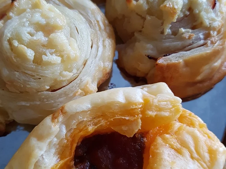 Blätterteig (herzhaft gefüllt) - Rezept - Bild Nr. 1829