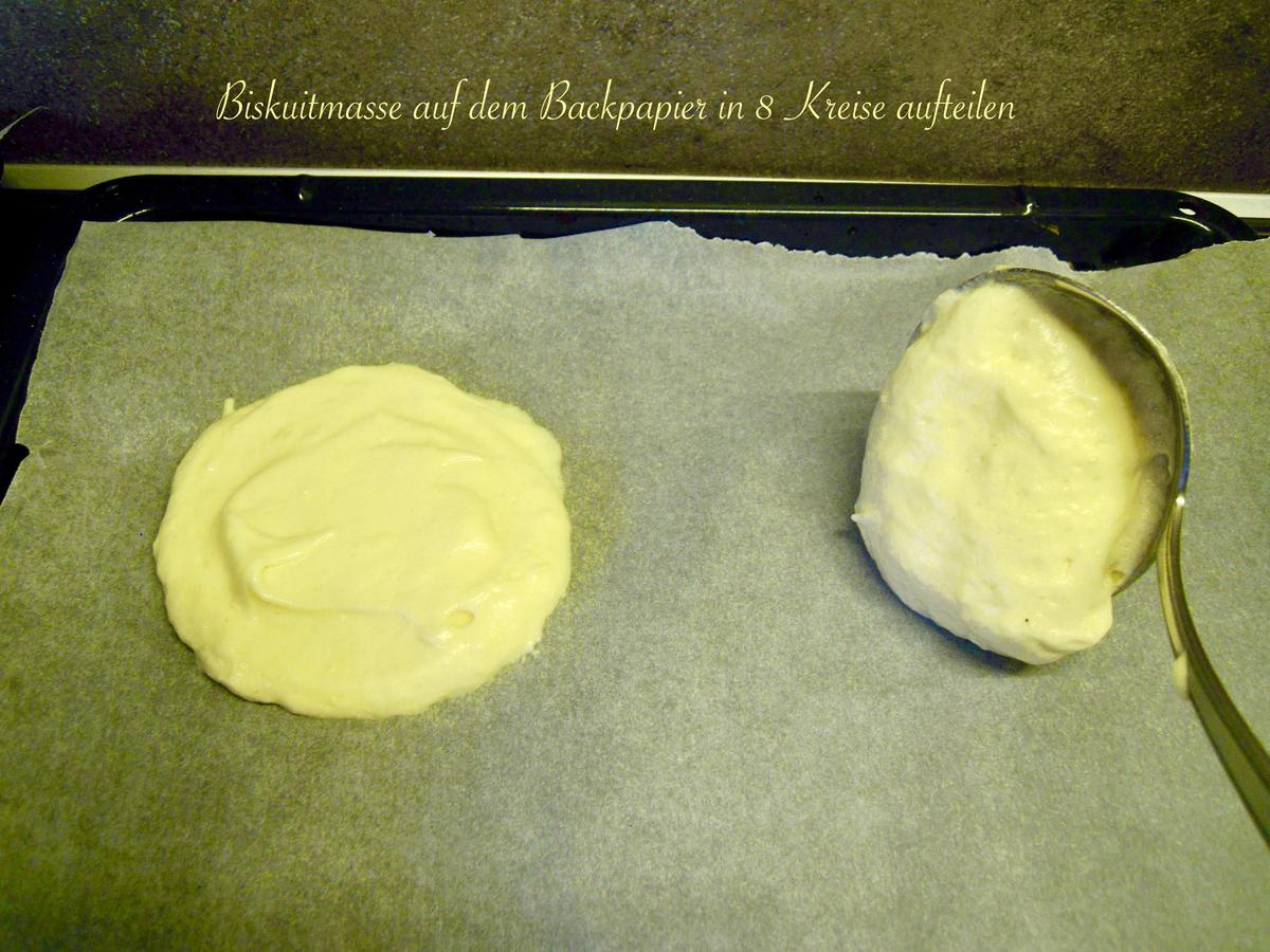 Biskuit Omelett mit Sahne - Walderdbeer - Fülle - Rezept - Bild Nr. 2