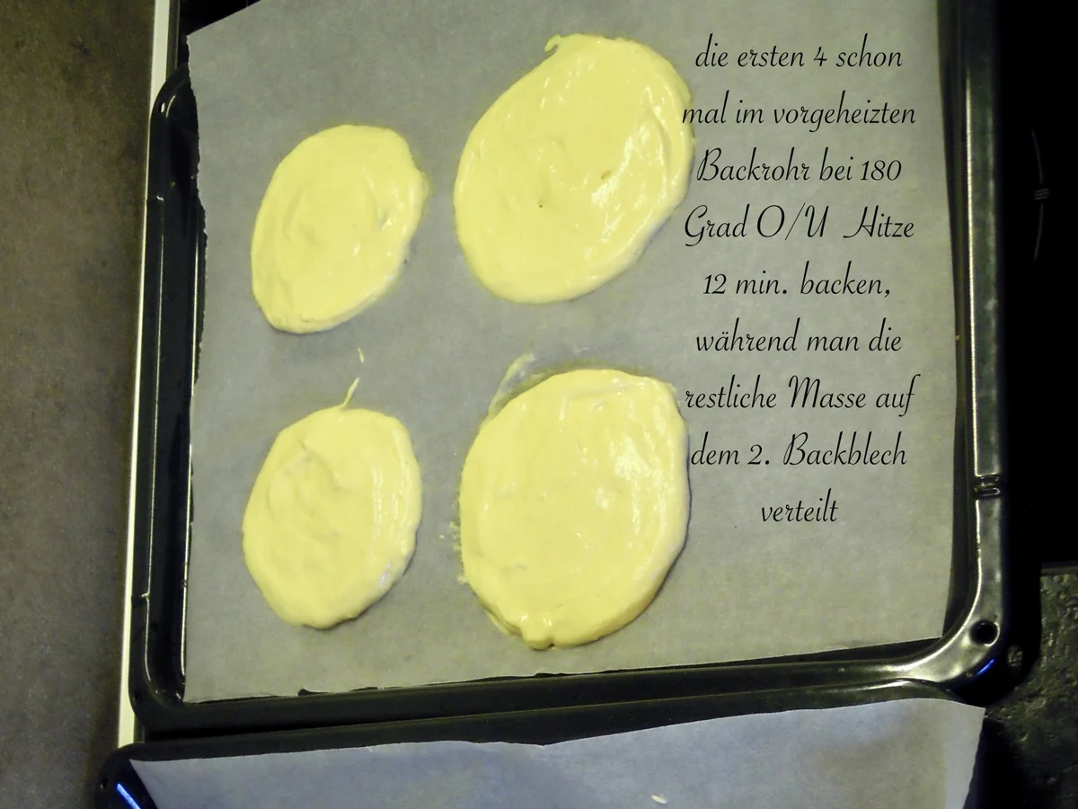 Biskuit Omelett mit Sahne - Walderdbeer - Fülle - Rezept - Bild Nr. 4