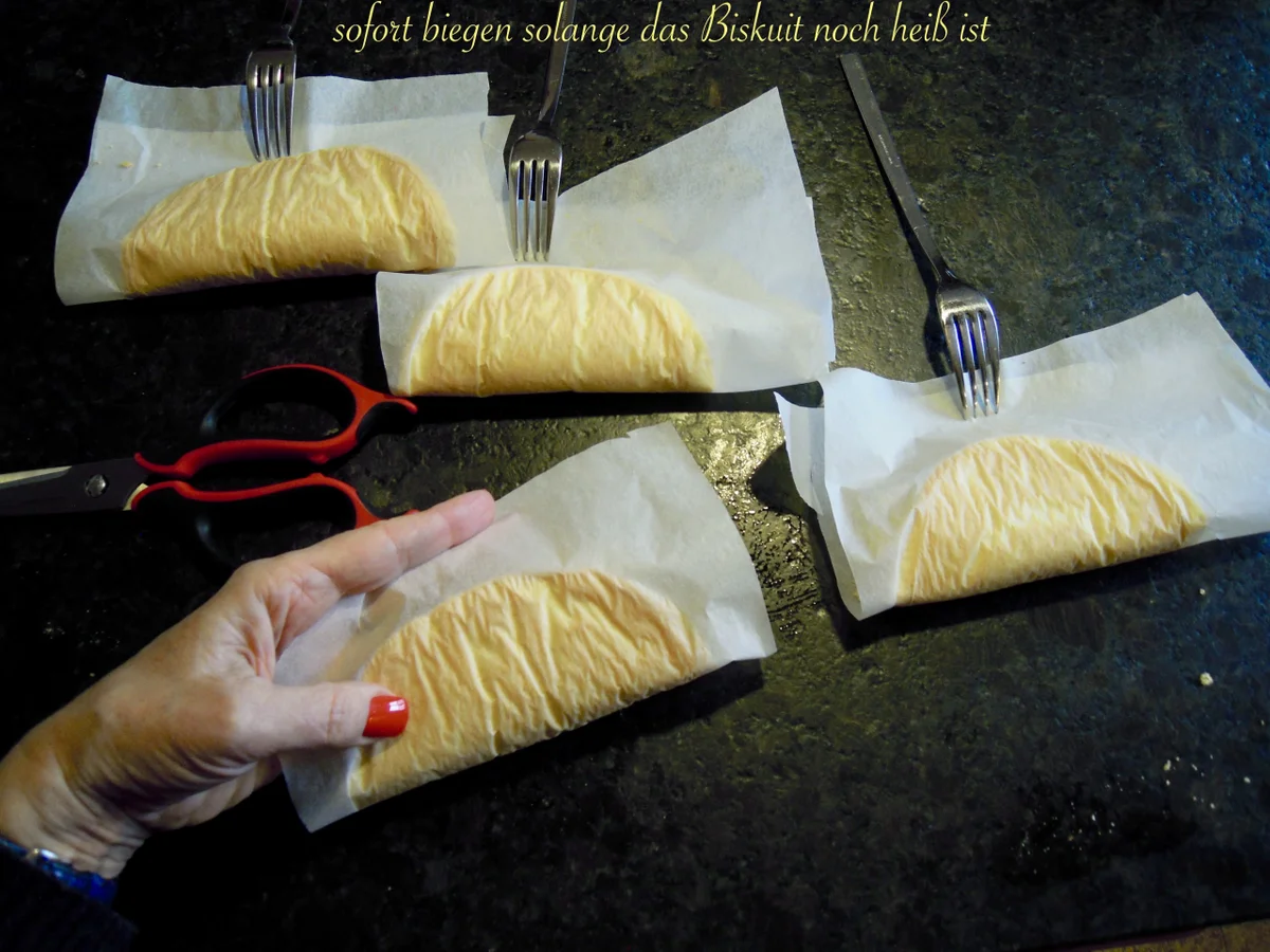 Biskuit Omelett mit Sahne - Walderdbeer - Fülle - Rezept - Bild Nr. 5