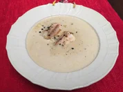 Rezept: Spitzkohlsรผppchen mit Speck und Buntbarsch Bild Nr. 1823 Spitzkohlsรผppchen mit Speck und Buntbarsch - Rezept - Bild Nr. 1823