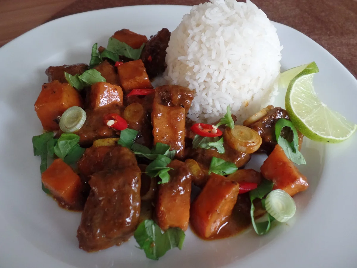 Rindfleisch mit Süßkartoffeln - Rezept - Bild Nr. 1820