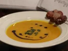 Kürbiscreme-Suppe mit Dattelspieß - Rezept - Bild Nr. 2