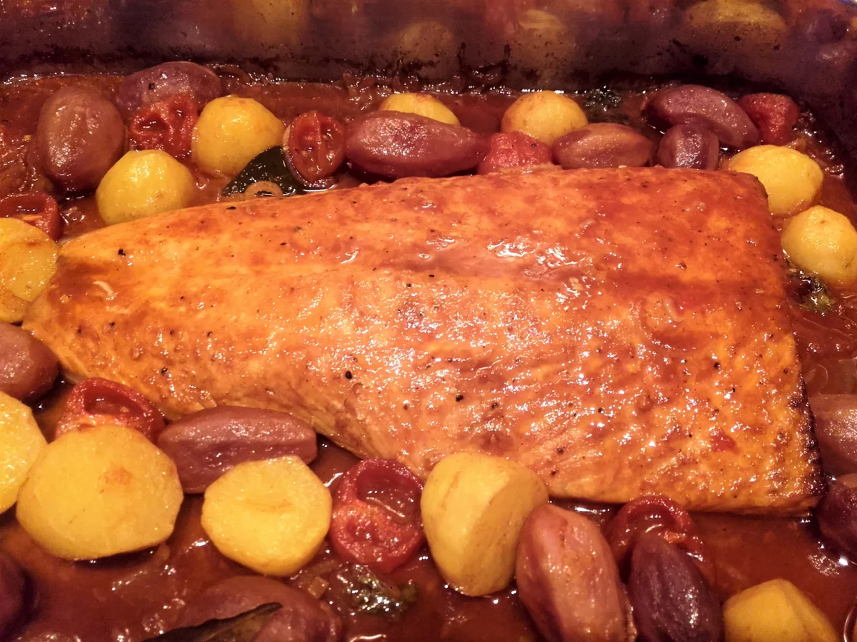 Lachsfilet nach Ana´s Art - Rezept - Bild Nr. 1854