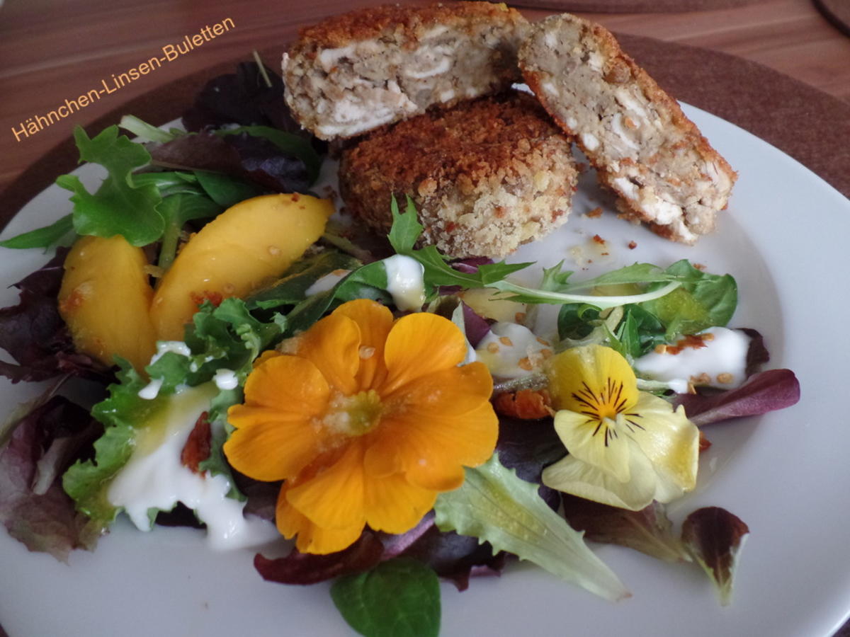 Hähnchen-Linsen-Buletten - Rezept mit Bild - kochbar.de