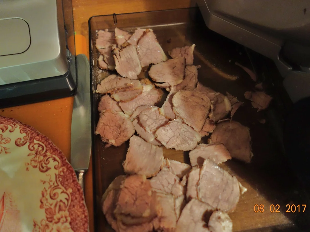 Rezept: Saurer Rindersalat; Bild Nr. 1851 Saurer Rindersalat; - Rezept - Bild Nr. 1851