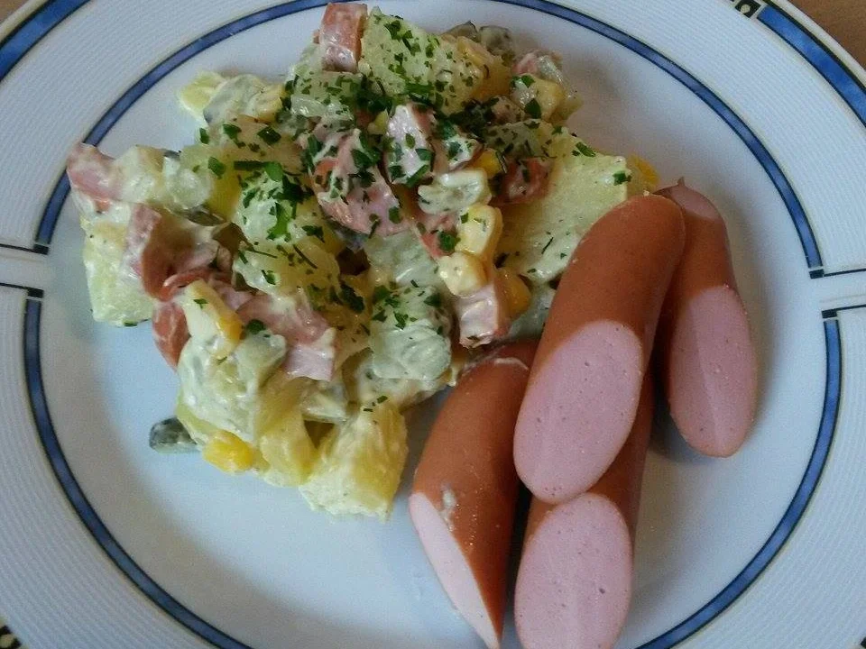 leichter Kartoffelsalat ala Bine - Rezept - Bild Nr. 1853