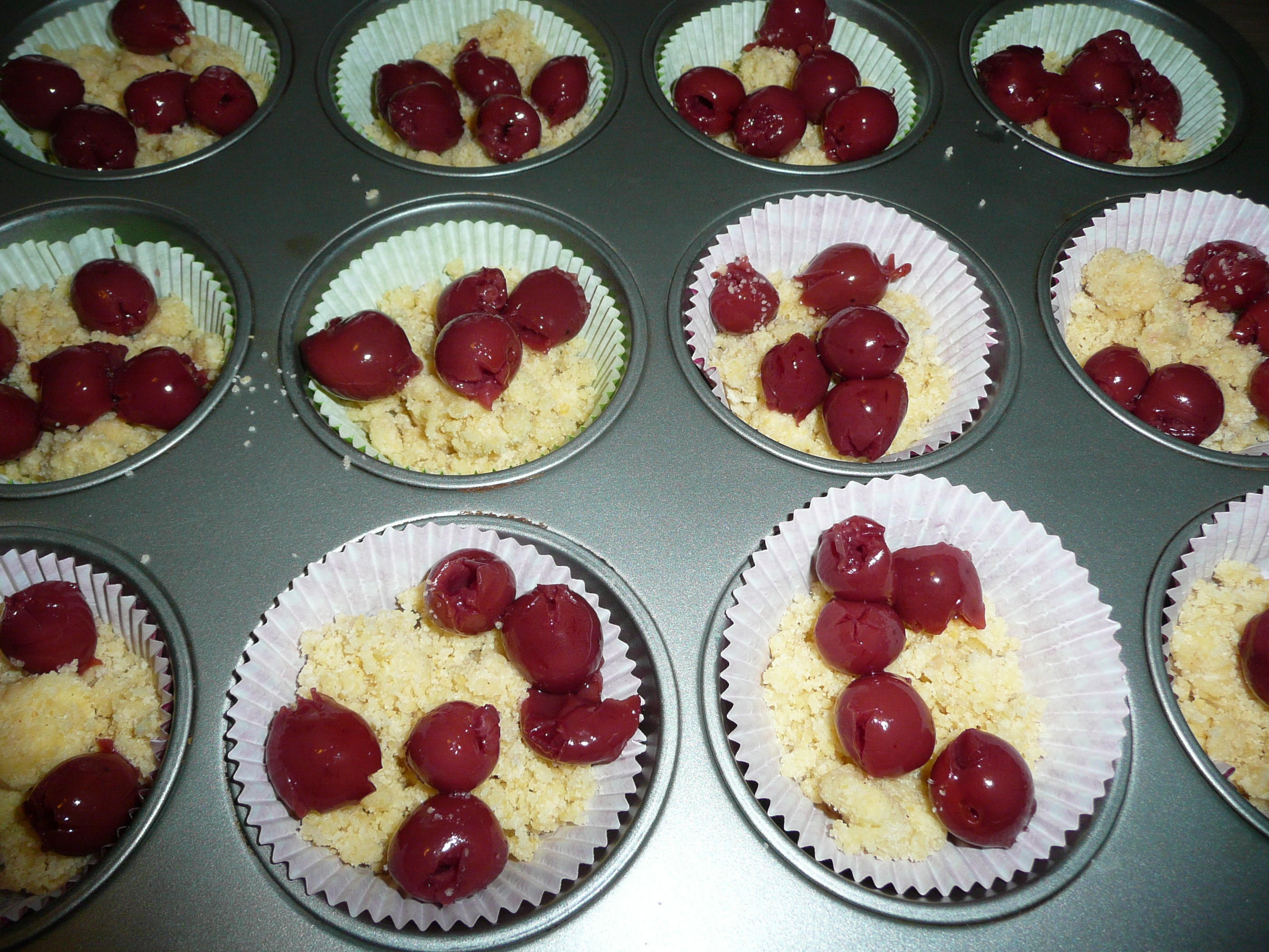 Kirsch - Streusel - Muffins - Rezept Von Einsendungen GINA-ANNA