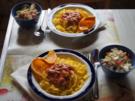 Fettucine-Pasta mit gemischten Salat - Rezept - Bild Nr. 2