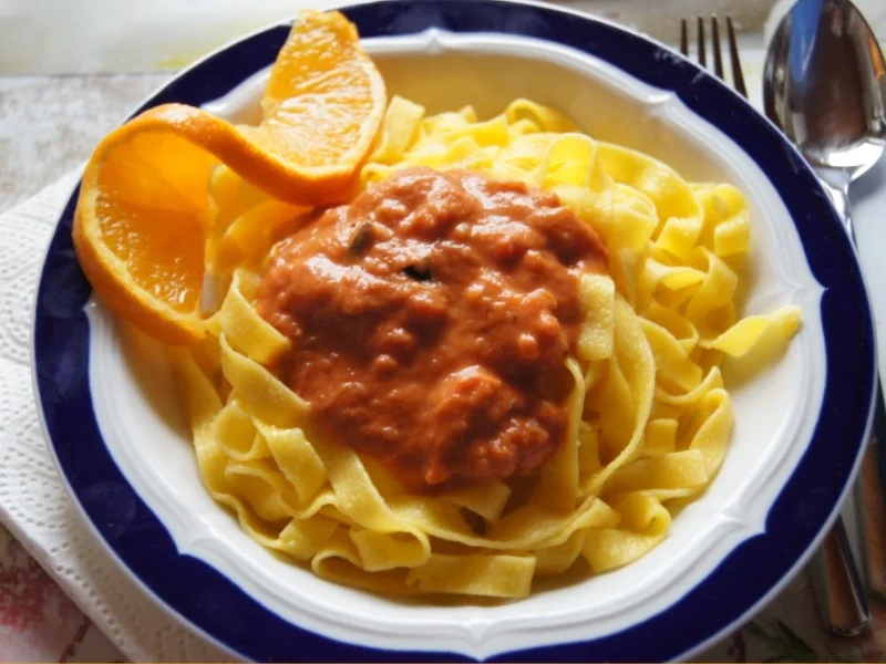 Fettucine-Pasta mit gemischten Salat - Rezept - Bild Nr. 11