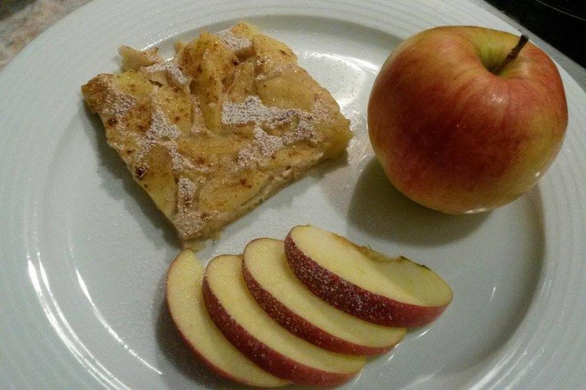 Apfel Pfannkuchen aus dem Ofen - Rezept - kochbar.de