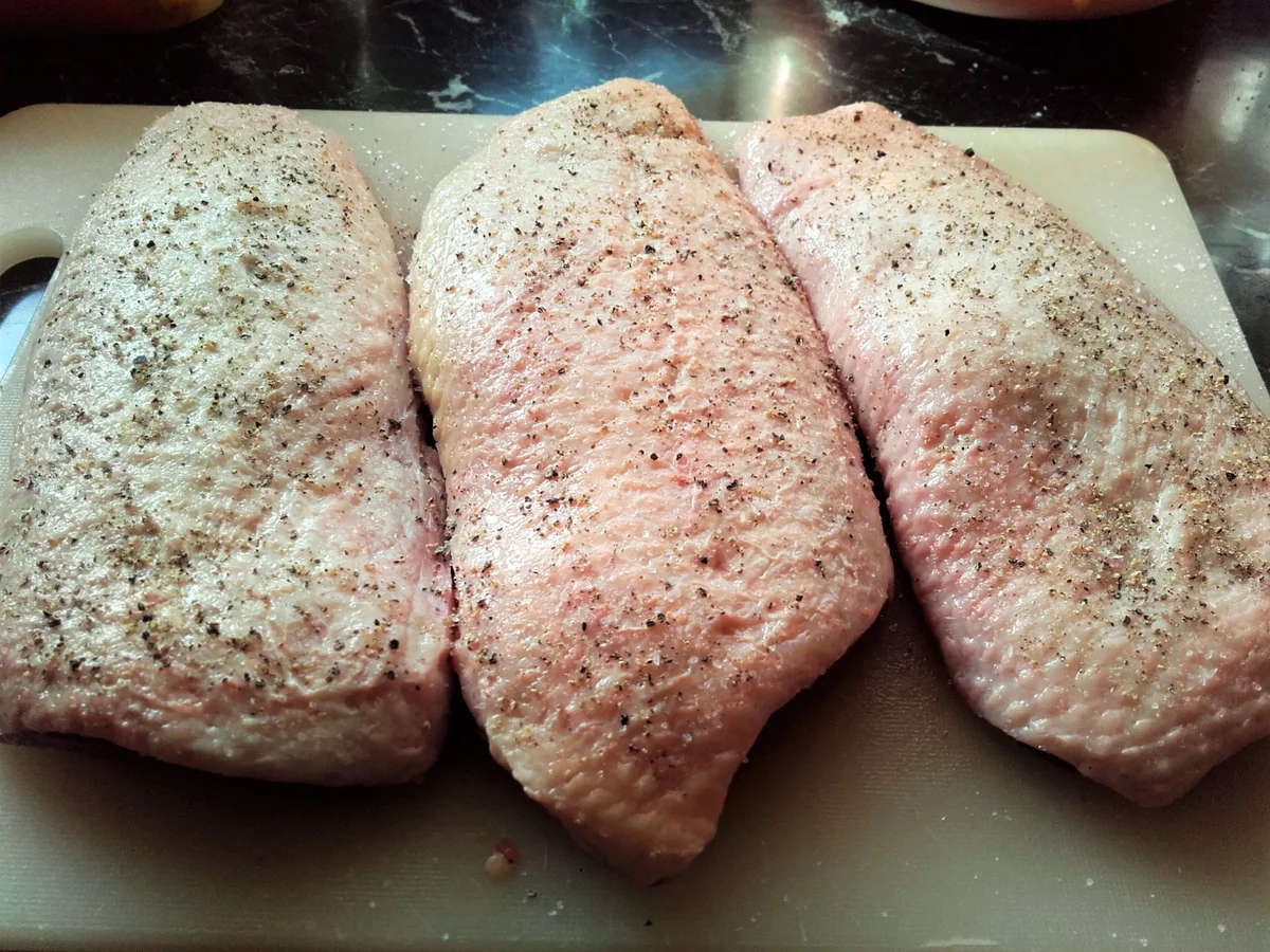 Barbarie Entenbrustfilet mit einer fruchtigen Orangensauce - Rezept - Bild Nr. 1877