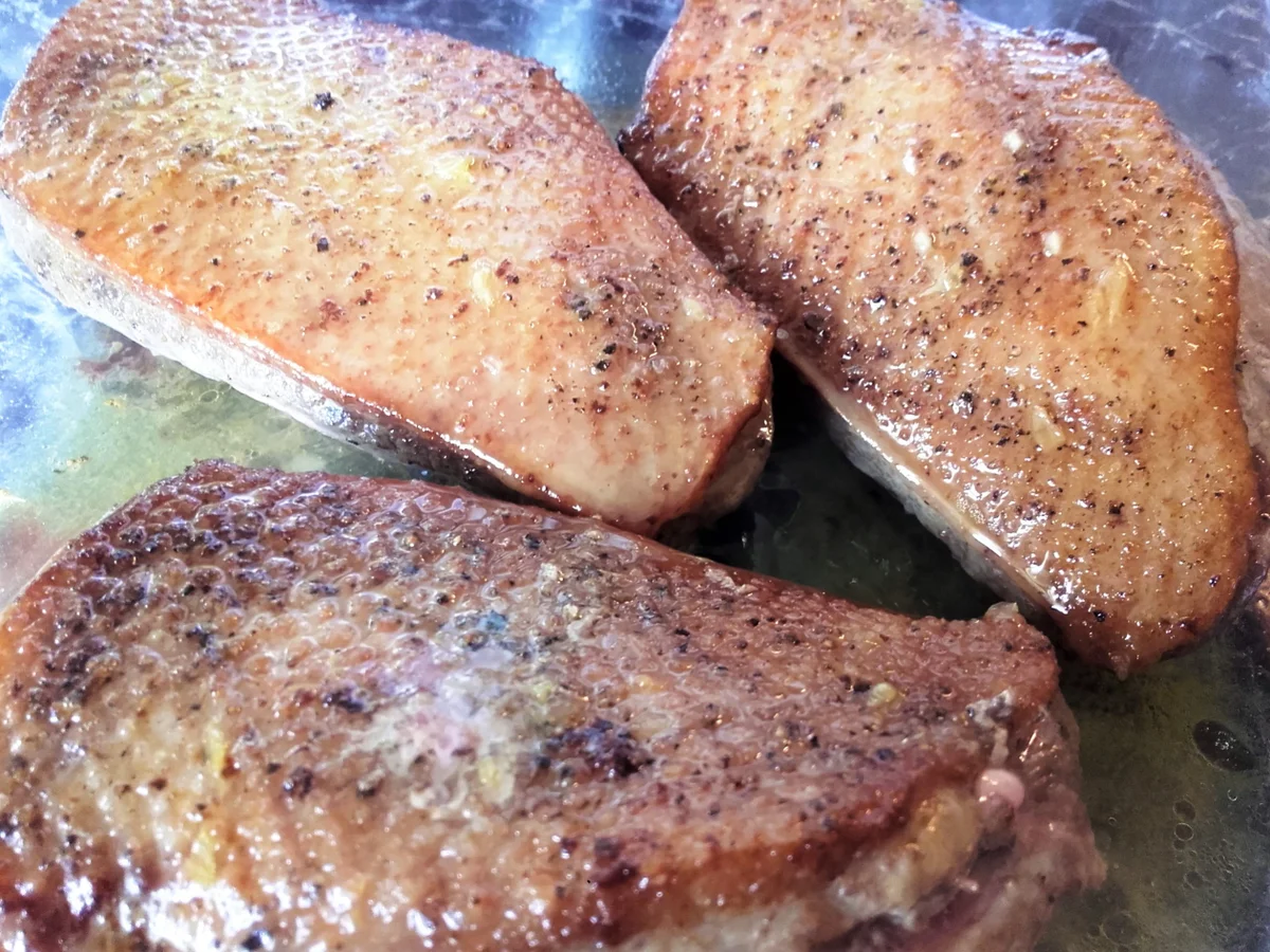 Barbarie Entenbrustfilet mit einer fruchtigen Orangensauce - Rezept - Bild Nr. 1879