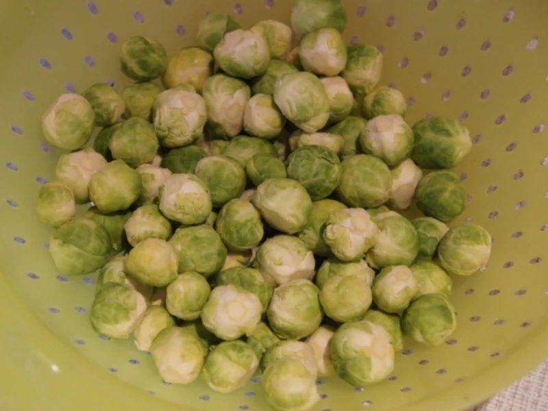 Gebratener Leberkäse mit Rosenkohl und Drillingen - Rezept - Bild Nr. 1878