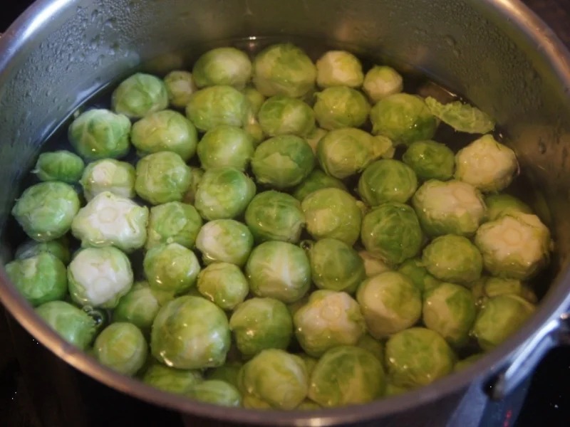 Gebratener Leberkäse mit Rosenkohl und Drillingen - Rezept - Bild Nr. 1880