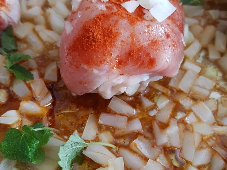 Hähnchenschenkel (geschmort)  à la Biggi - Rezept - Bild Nr. 1893