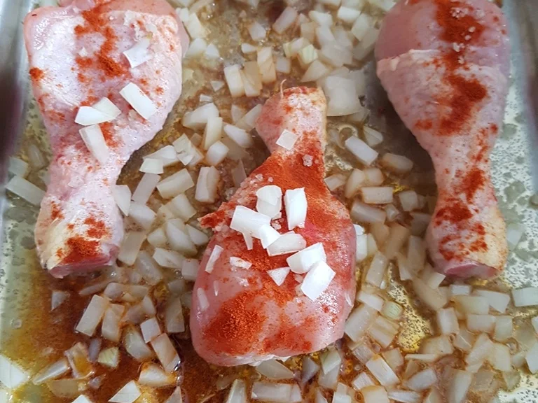 Hähnchenschenkel (geschmort)  à la Biggi - Rezept - Bild Nr. 1894