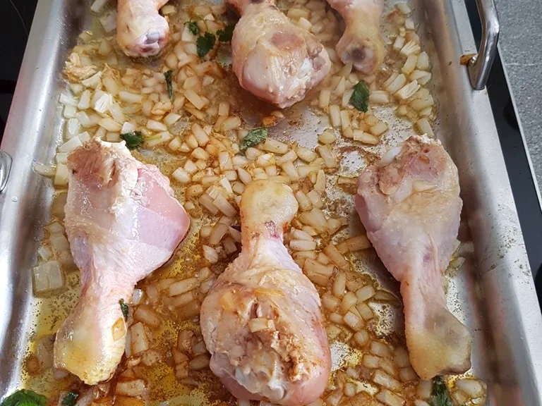 Hähnchenschenkel (geschmort)  à la Biggi - Rezept - Bild Nr. 1895