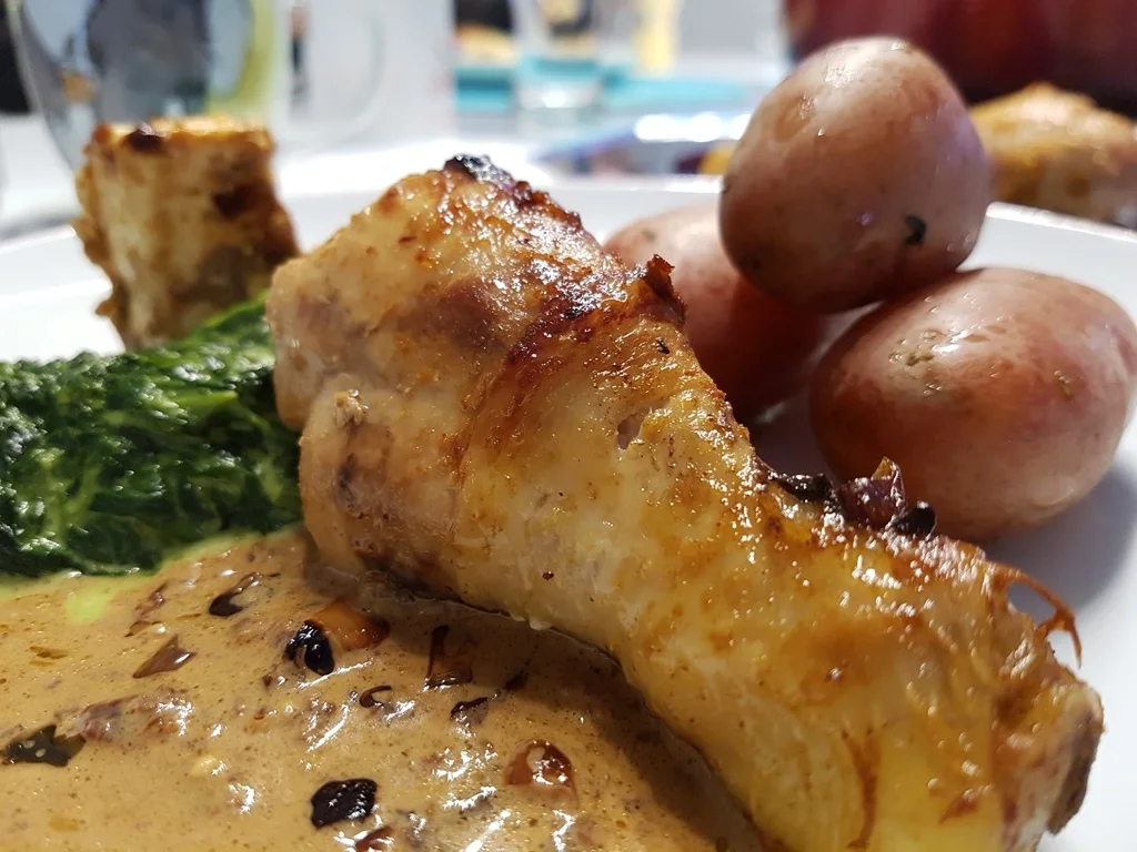 Hähnchenschenkel (geschmort)  à la Biggi - Rezept - Bild Nr. 1898