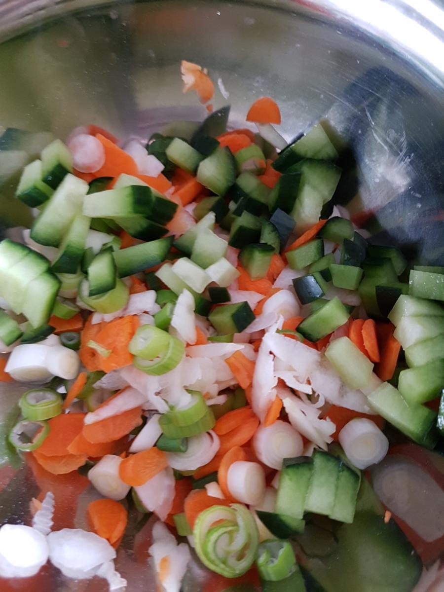Kleiner Salat mit frischem Chicoree - Rezept - Bild Nr. 2
