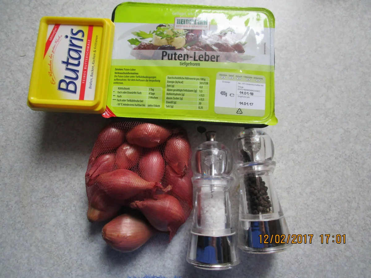 Leber in Wein-Schalottensauce - Rezept - Bild Nr. 1890