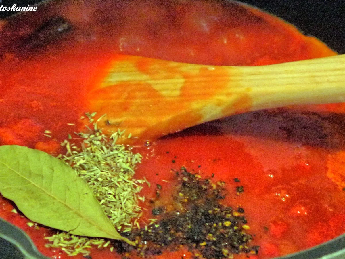 Pikante Polentaschnitten mit Tomatensauce - Rezept - Bild Nr. 10