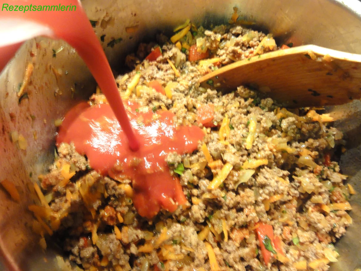 Rezept: Sauce: BOLOGNESE Bild Nr. 1914 Sauce: BOLOGNESE - Rezept - Bild Nr. 1914