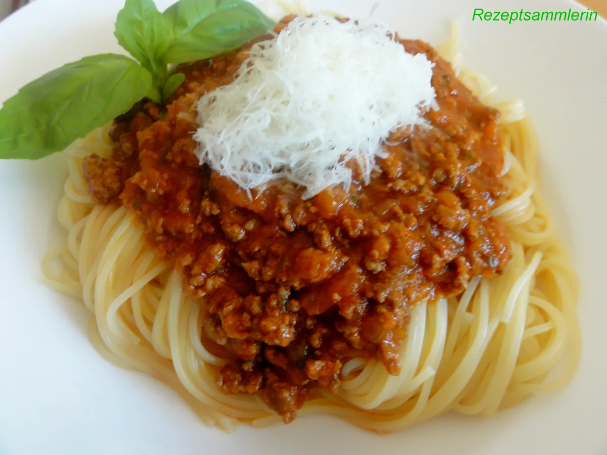 Rezept: Sauce: BOLOGNESE Bild Nr. 1916 Sauce: BOLOGNESE - Rezept - Bild Nr. 1916
