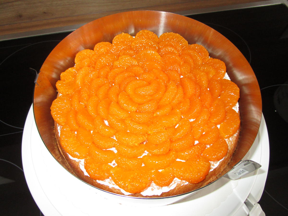 Mandarinen-Torte glutenfrei - Rezept mit Bild - kochbar.de