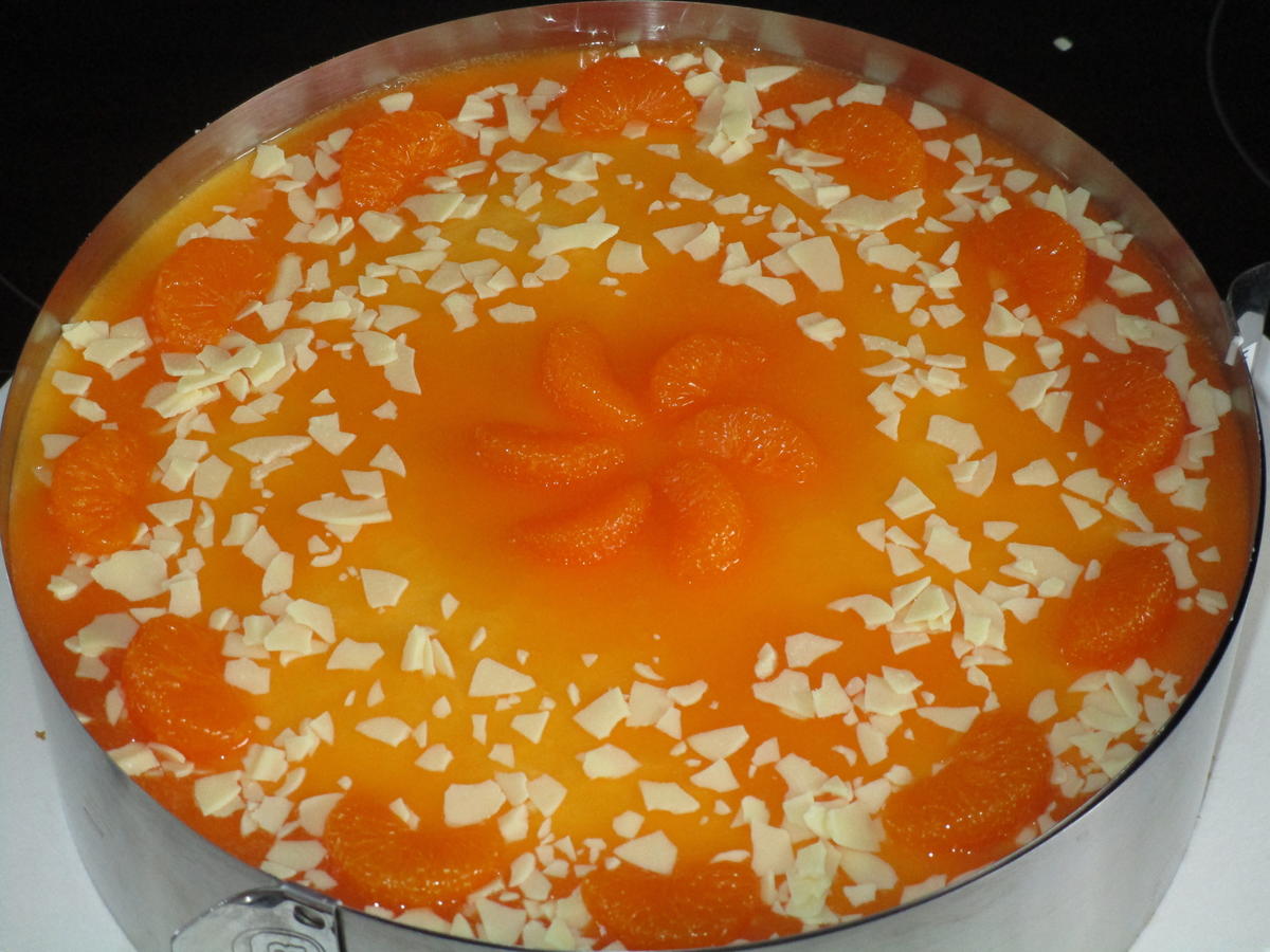 Mandarinen-Torte glutenfrei - Rezept - Bild Nr. 1910