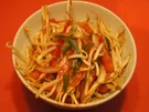 Sprossensalat mit Paprika und Schalotten - Rezept - Bild Nr. 5