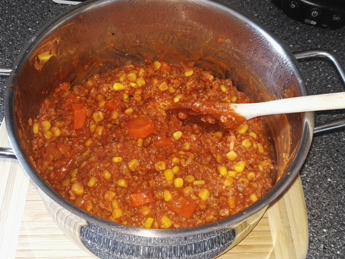 Rezept: Vegane Spaghetti Bolognese Bild Nr. 2 Vegane Spaghetti Bolognese - Rezept - Bild Nr. 2