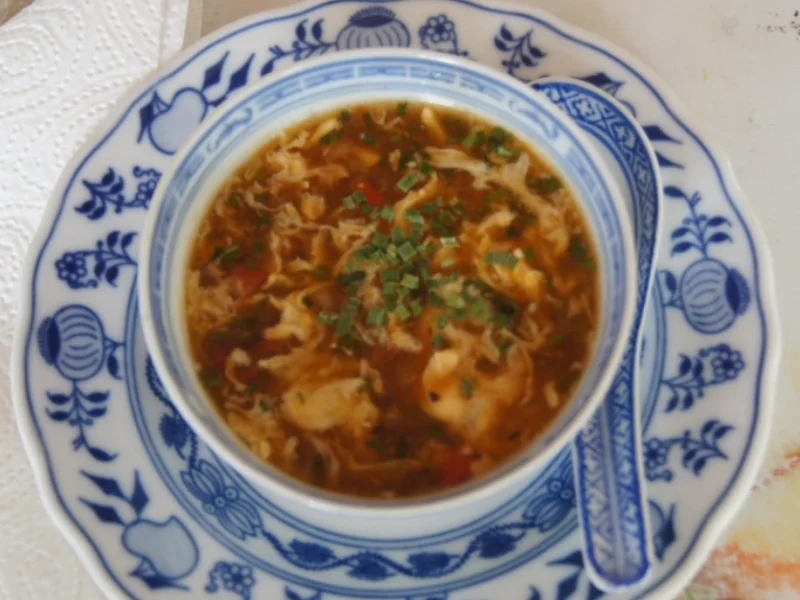 Szechuan pikant-saure Suppe - Rezept - Bild Nr. 1907
