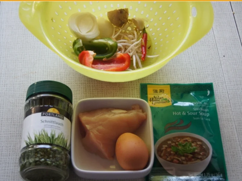 Szechuan pikant-saure Suppe - Rezept - Bild Nr. 1908