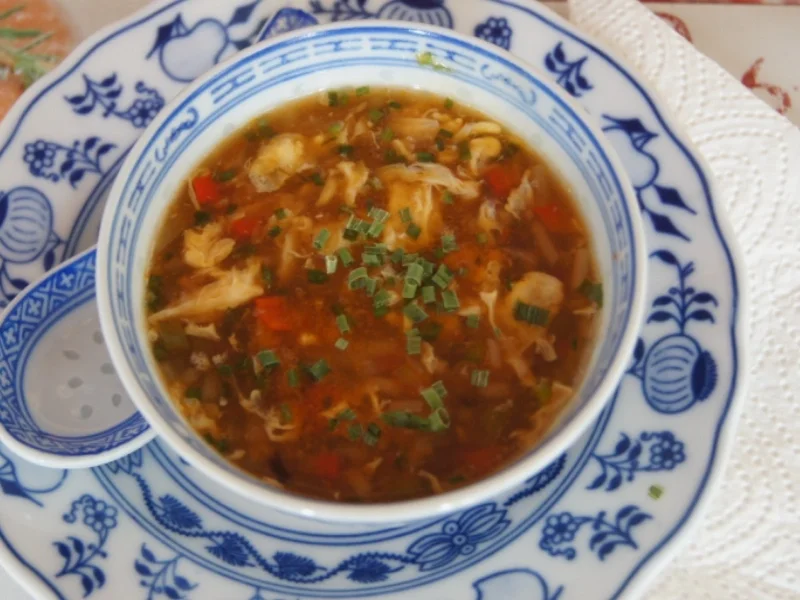Szechuan pikant-saure Suppe - Rezept - Bild Nr. 1920