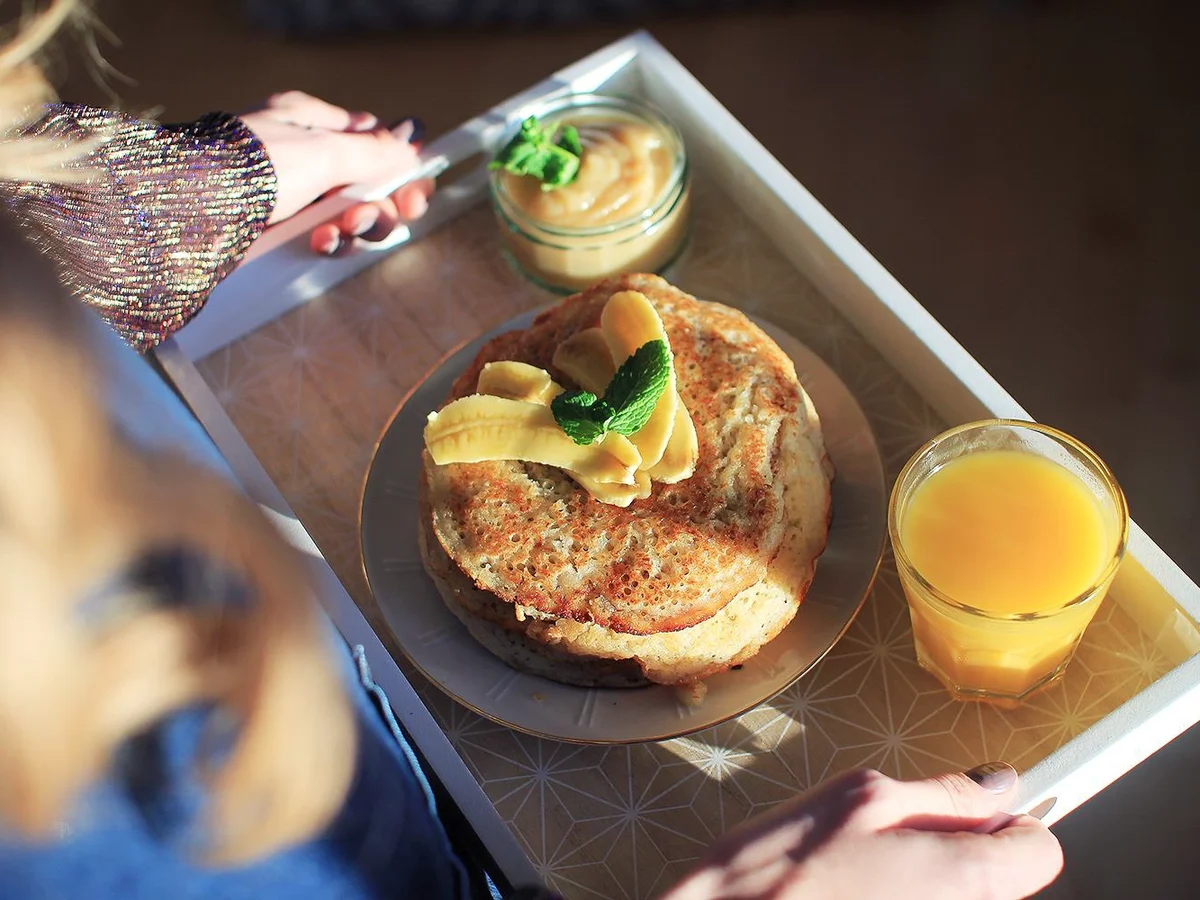 Rezept: Einfache und schnelle vegane Pancakes Bild Nr. 1908 Einfache und schnelle vegane Pancakes - Rezept - Bild Nr. 1908