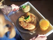 Einfache und schnelle vegane Pancakes - Rezept - Bild Nr. 1908