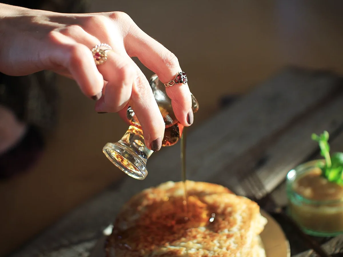 Rezept: Einfache und schnelle vegane Pancakes Bild Nr. 1909 Einfache und schnelle vegane Pancakes - Rezept - Bild Nr. 1909