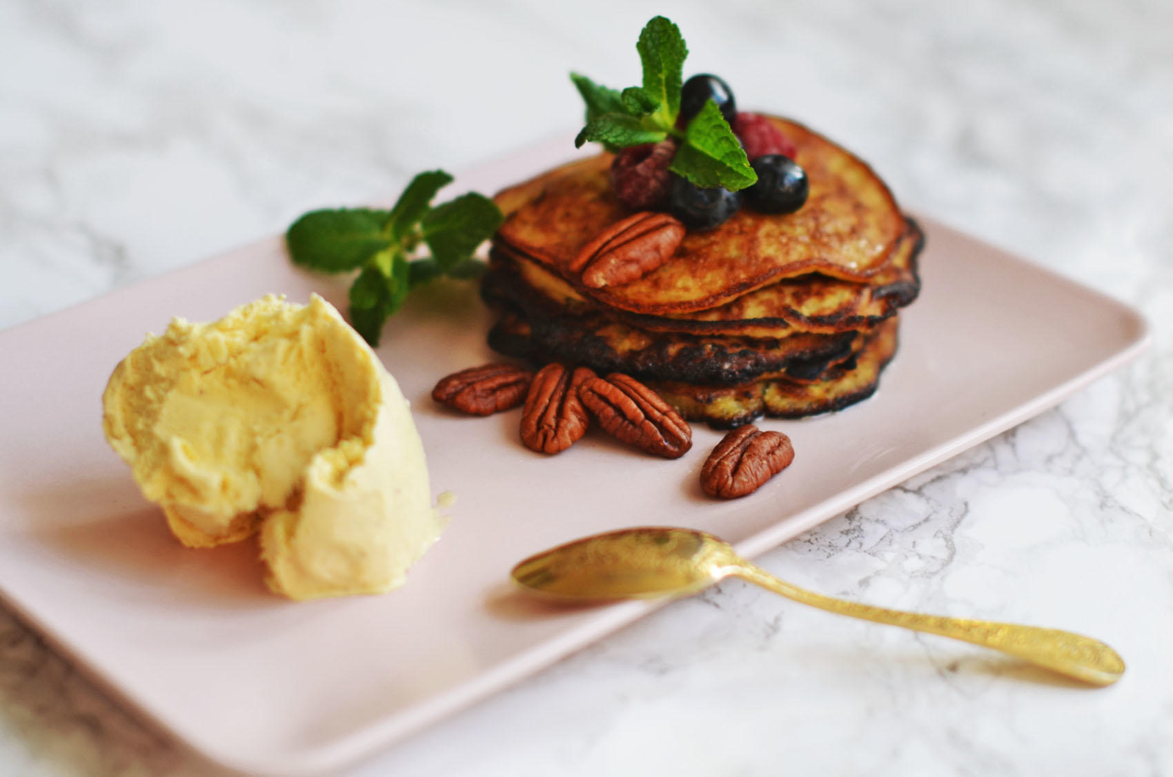 Bilder für Low Carb Banana Pancakes Rezept