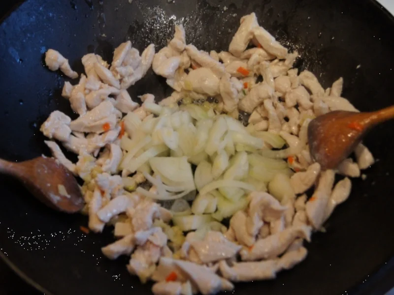 Gebratene asiatische Nudeln - Rezept - Bild Nr. 1923