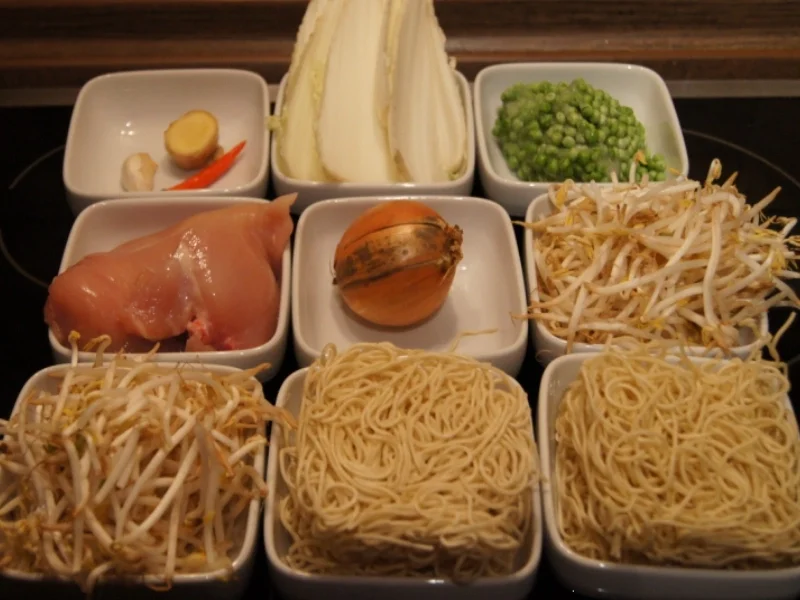 Gebratene asiatische Nudeln - Rezept - Bild Nr. 1927