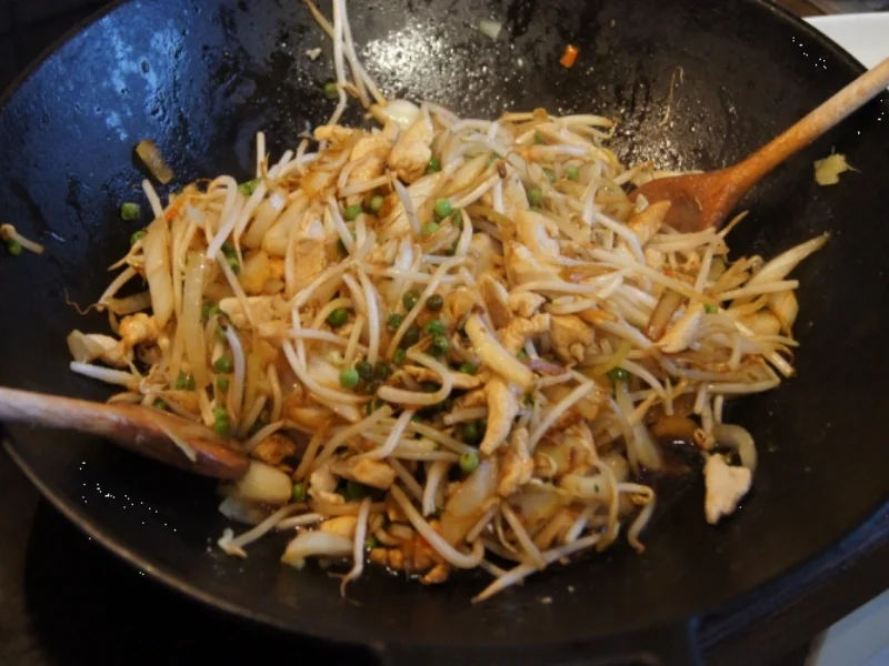 Gebratene asiatische Nudeln - Rezept - Bild Nr. 1931