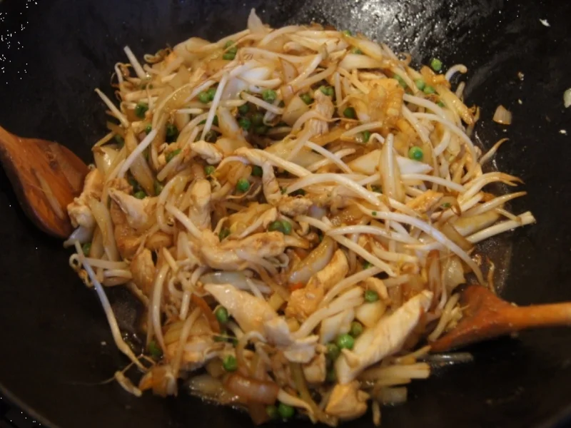 Gebratene asiatische Nudeln - Rezept - Bild Nr. 1934