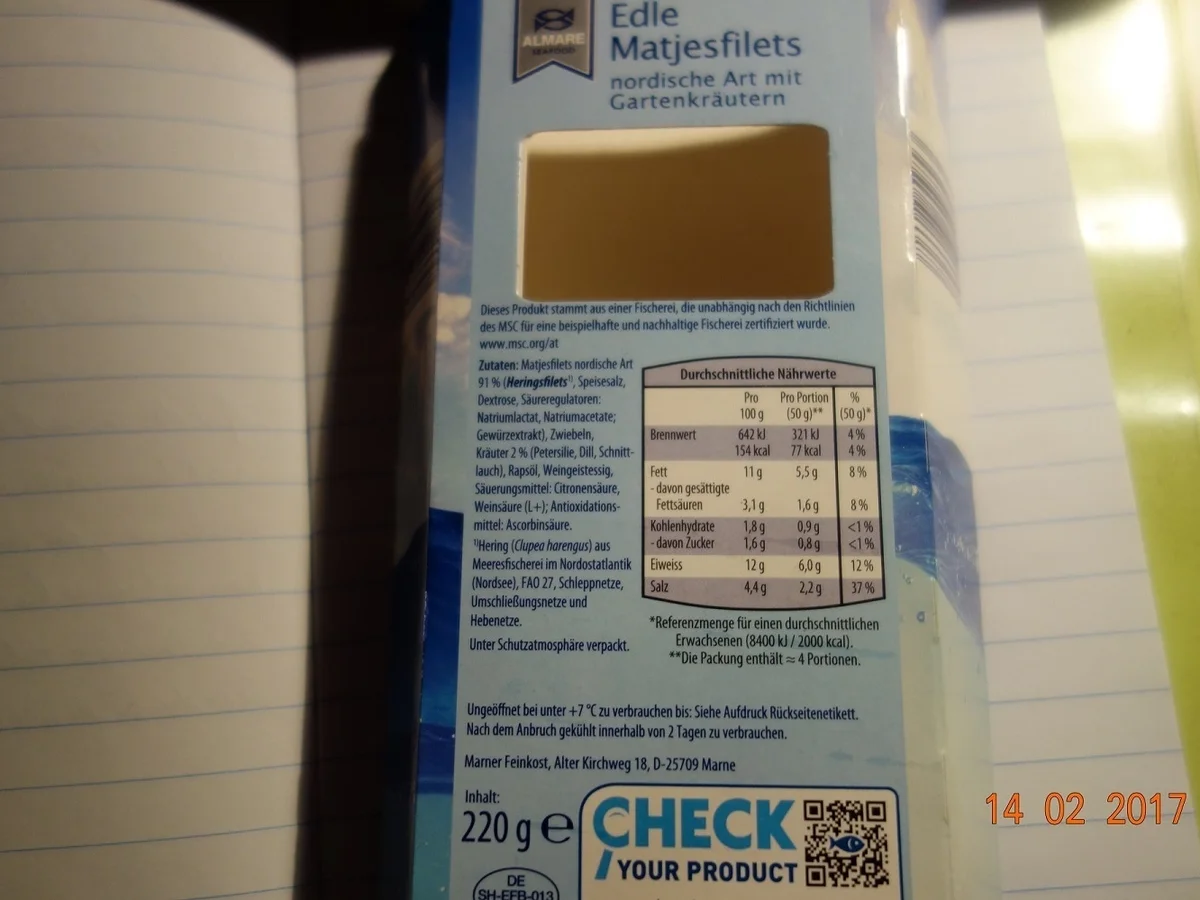 MATJES  -  Was nun ? - Rezept - Bild Nr. 1930